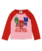 Pj Masks Toddler Girls Pajamas Gekko Catboy Owlette To The Task Heroes 2 Piece Set