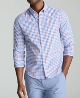 UNTUCKit Men's Regular Fit Wrinkle-Free Performance Darrow Button Up Shirt