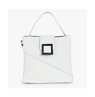 Women's Pure Perfection White Bucket Bag