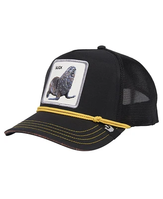 Goorin Bros. Men's Black Seal of Approval Trucker Adjustable Hat