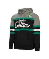 Mitchell & Ness Men's Black Boston Celtics Head Coach Pullover Hoodie