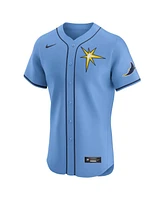 Nike Men's Light Blue Tampa Bay Rays Alternate Vapor Premier Elite Patch Jersey
