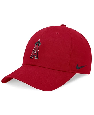 Nike Men's Red Los Angeles Angels Club Adjustable Hat