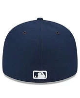 Men's New Era Navy Oakland Athletics Oceanside Low Profile 59FIFTY Fitted Hat