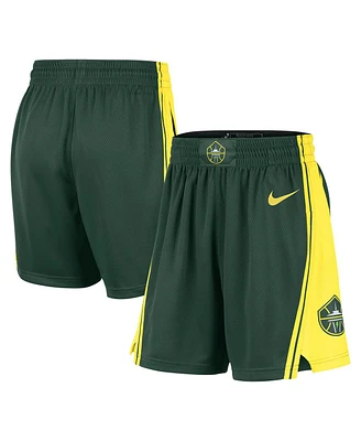 Nike Women's Green Seattle Storm On-Court Victory Performance Shorts