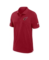 Nike Men's Cardinal Arizona Cardinals 2024/25 Sideline Performance Polo Shirt