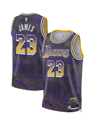 Nike Men's and Women's LeBron James Purple Los Angeles Lakers 2025 Select Series Swingman Player Jersey