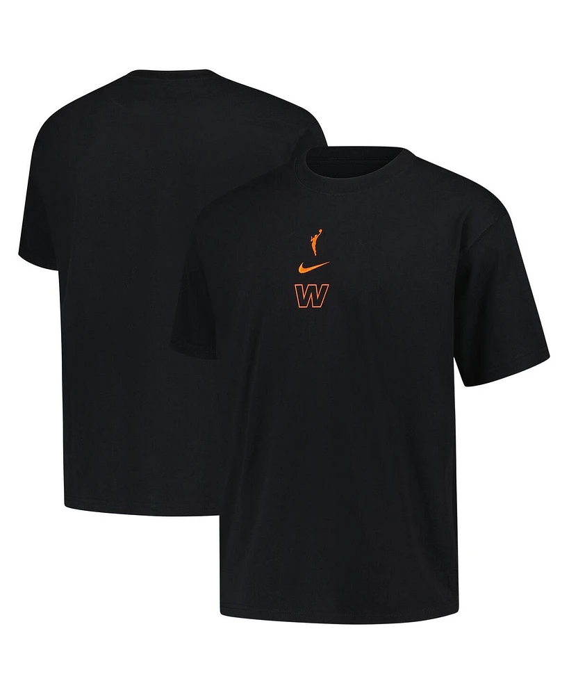 Nike Men's and Women's Black Wnba Logo Woman Premium Essential T-Shirt