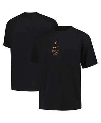 Nike Men's and Women's Black Wnba Logo Woman Premium Essential T-Shirt