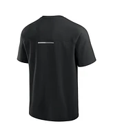 Fanatics Men's Black Chicago Bulls Flex Tri-Blend T-Shirt