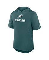 Nike Men's Midnight Green Philadelphia Eagles Lockup Tri-Blend Hoodie T-Shirt
