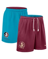 Nike Men's Garnet/Turquoise Florida State Seminoles 2025 Sideline Reversible Performance Shorts