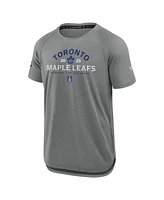 Fanatics Men's Heather Gray Toronto Maple Leaf's 2025 Stanley Cup Playoffs Authentic Pro Rink Performance T-Shirt