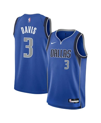 Nike Big Boys and Girls Anthony Davis Blue Dallas Mavericks Swingman Jersey