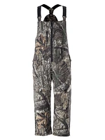 RefrigiWear Men's Realtree Apx Camo Insulated Softshell Bib Overalls