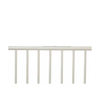 L.a. Baby Arched Metal Mini/Portable Crib