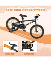 16-Inch Kids Bike Sport Bicycle for 4-7 Years Old with Adjustable Seat and Reflectors