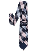 Tommy Hilfiger Men's Manor Buffalo Grid Tie
