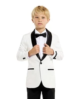 OppoSuits Big Boys 3-Piece Pearly Solid Tuxedo Set