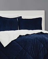 Brooklyn Loom Essential Corduroy 2-Pc. Comforter Set, Twin/Twin Xl