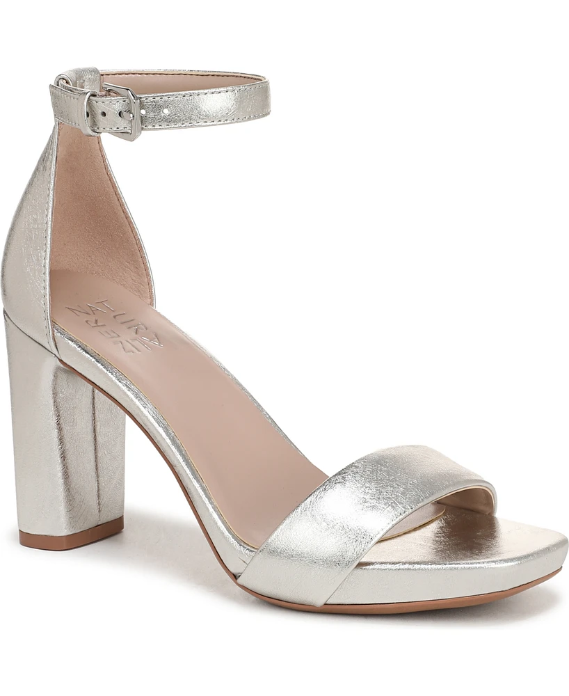 Naturalizer Women's Joy Square Toe Ankle Strap Dress Sandals