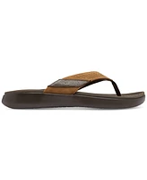 Columbia Men's Boatside Leather Lightweight Flip Flop Sandals