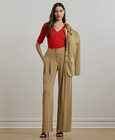 Lauren Ralph Elbow-Sleeve Top