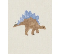 Carter's Baby Boys 3-Pc. Solid Tank and Shorts & Dino Bodysuit Set