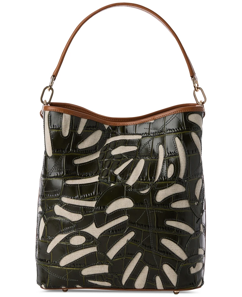 Brahmin Celina Abrigado Small Leather Bucket Bag
