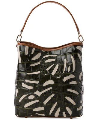 Brahmin Celina Abrigado Small Leather Bucket Bag