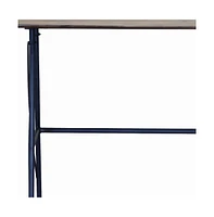 Modern Rustic Solid Wood Writing Desk – Sturdy & Stylish Workspace