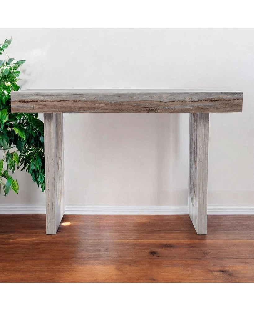 45" Brown Writing Desk