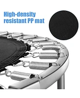38 Inch Mini Folding Trampoline Portable Recreational Fitness Rebounder
