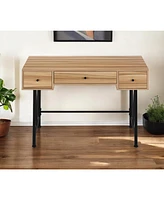 Computer Desk with 3 Drawers – Organized Storage for Work and Study