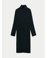 Gobi Cashmere Women's Turtleneck Dress