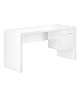 Home Office Computer Desk with Two Drawers for Extra Organization