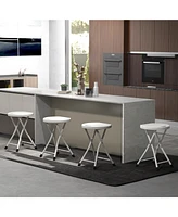 Folding Stool with Built-in Handle for Adults