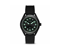 Vincero The Stratos – Dark Matter Men's Solar Titanium Watch 43mm