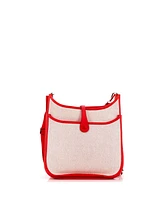 Pre-Owned Hermes Pm Evelyne Bag Gen Iii Toile and Leather