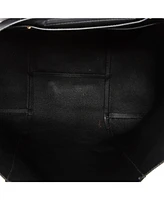 Pre-Owned Versace Medium Virtus Open Shopping Tote Leather