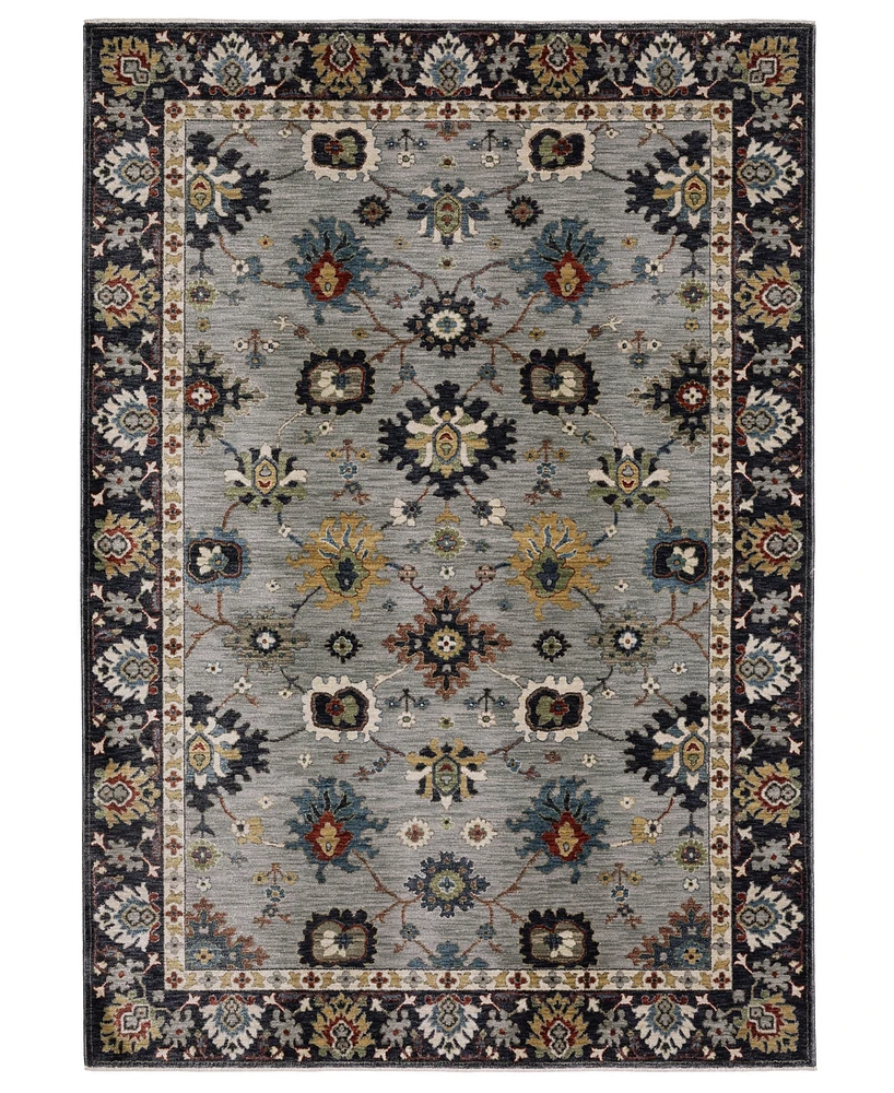 Oriental Weavers Eliana ELI08 9'10"x12'10" Area Rug