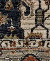 Oriental Weavers Eliana ELI07 9'10"x12'10" Area Rug