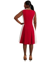 Kasper Women's Seamed Sleeveless Dress