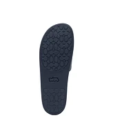 Coach Men's Denim Signature Canvas Slide