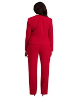 Kasper Framed Collarless Jacket, Regular & Plus