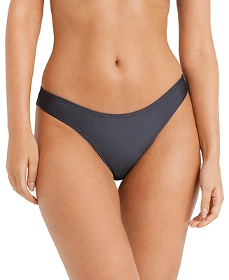 Lscn by Lascana Women's Shimmer Cheeky Bikini Swimsuit Bottom