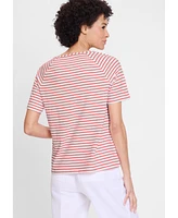 Olsen Women's Classic Striped T-Shirt