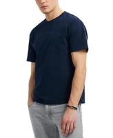 Men's Tomba Short Sleeve Crewneck Raised Logo Graphic T-Shirt