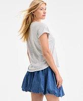 On 34th Women's Raglan-Seam Dolce Far Niente Graphic T-Shirt, Exclusively at Macy's