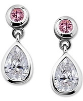 Giani Bernini Cubic Zirconia Drop Earrings Sterling Silver (also 18k Gold over Silver), Exclusively at Macy's